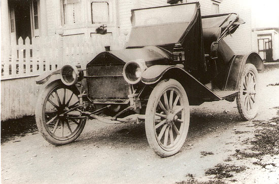 First Car in North River