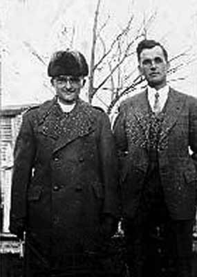 Father Aubin and Thomas Fitzgerald