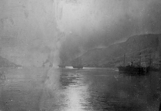 Departing for the Icefields