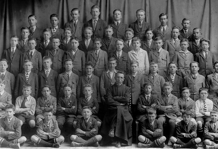 St. Bon's School Class Photo - 1924