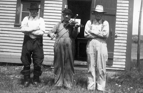 Henry Thomas Holwell at his Fishing Camp