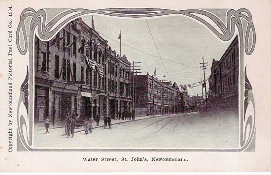 Water Street looking West 1904