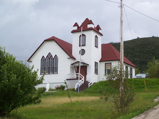 Church in Woody Point, Bonne Bay