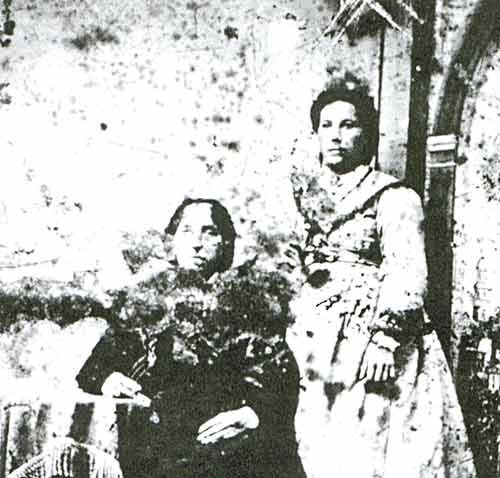 Sarah Power & Charlotte Andrews from Chapel Arm, Trinity Bay