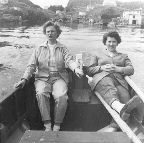 Barbara and Joanna Cooper, Ireland's Eye