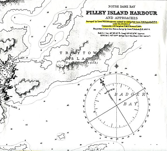 1895 Pilley's Island Survey