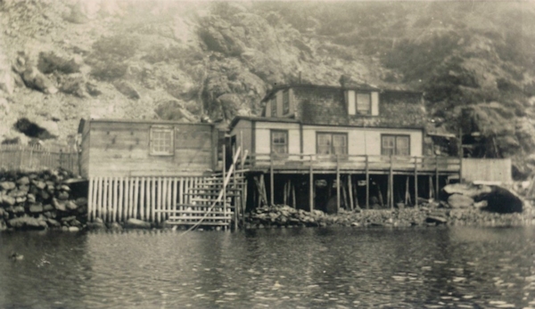 Property of John Charles Tilley (1847-1922) & Selina Andrews (1852-1928) at Nippers Harbour, Twillingate District