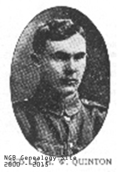 2nd Lt. H.W. Quinton